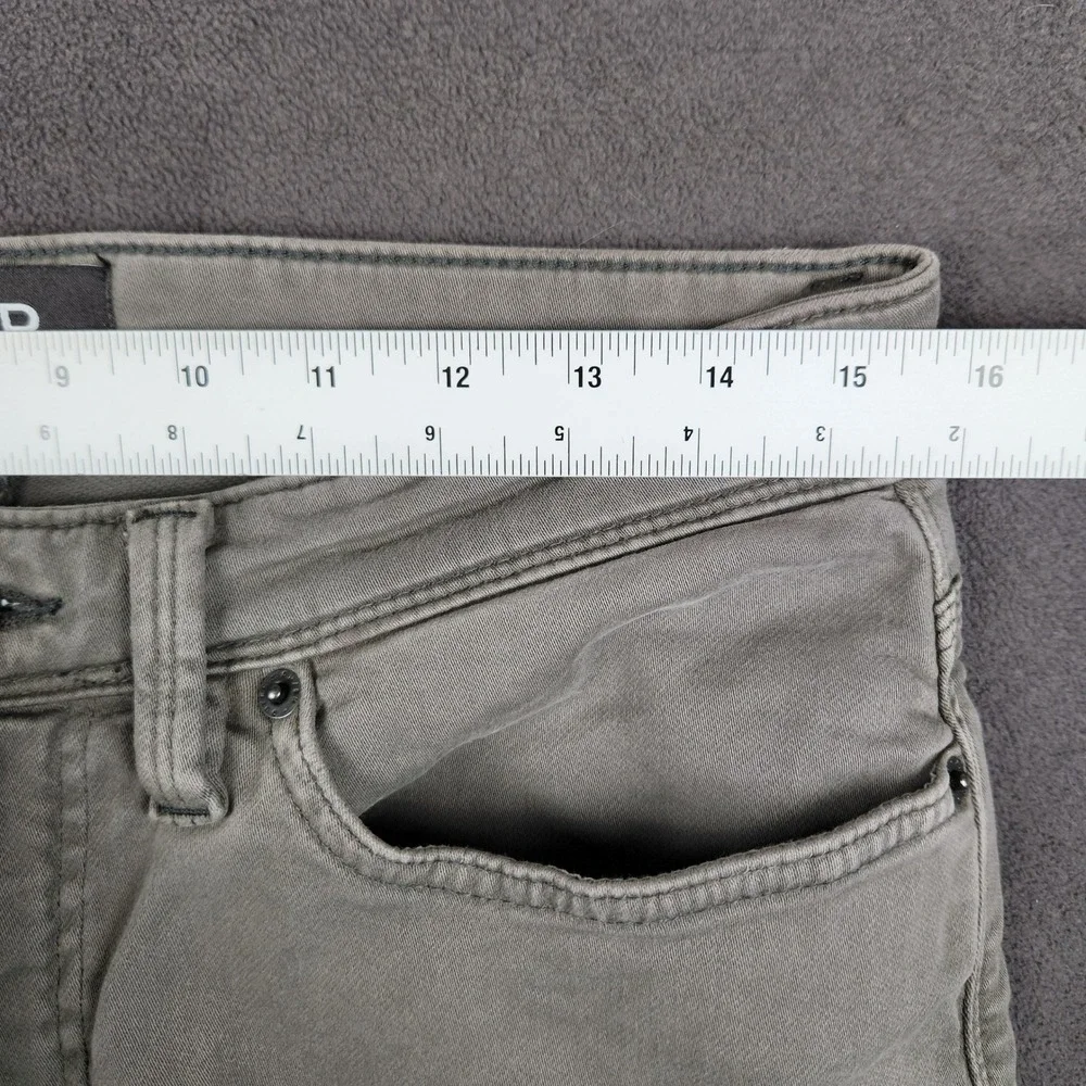 DU/ER Mens N2X Relaxed Taper Pants Mens 32x30 Gray Cotton Blend Stretch Chino